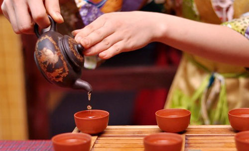 pha trà rời thời Minh Trung Quốc